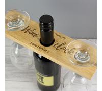 Personalised ‘Wine O'clock’ Bottle Butler