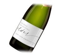 Personalised Wine & Prosecco Bottle Stickers - “Pairs Well with…” Labels for Retirement, Pregnancy, Bridesmaid, New Home, Grandparents & More - Fun Custom Personalised Gift (Getting Older, Prosecco)