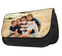 Personalised with Your own Text/Image/Any Name Themed Funny Pencil Case. Make up case, Back to School Gift.