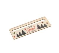 Personalised Wooden Bookmark Reading Aid for Children - Ideal First Day of School Unique Reading Ruler for Kids Perfect School Present Ideas (B, 18cm×6cm×0.3cm)