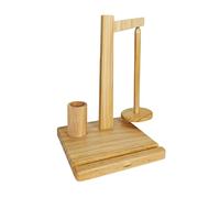 Personalised Wooden Phone Holder - Plywood Desk Stand, Perfect for Corporate and Decoration | Made in France with Sustainable Materials