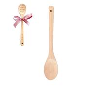 Personalised Wooden Spoons, Custom Text Wooden Spoon, Customised Engraved Kitchen Utensils for Cooking, DIY Christmas Birthday Housewarming Mother's Day Gifts