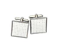 Personalised Word Search Cufflinks | Custom Hidden Message Gift for Him | Unique Groomsmen, Dad, Grandad Present | Customisable Puzzle Keepsake