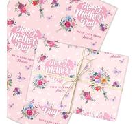 Personalised Wrapping Paper Mother's Day Watercolour Butterflies Gift-Wrap | Custom Gift Wrap, Sheets or Rolls, Customised Personalized Wrapping Paper