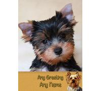 Personalised Yorkie/Yorkshire Terrier Dog Greeting Card (Birthday, Mothers Day, Fathers Day, Christmas, Blank) - Custom Card for Him Her Male Female Family Kids