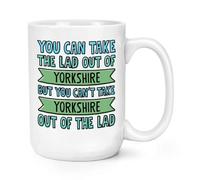 Personalised You Can Take The Lad Out of 15oz Large Mug Cup