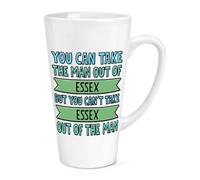 Personalised You Can Take The Man Out of 17oz Large Latte Mug Cup