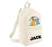 Personalised Your Name with Sweet Animals Design Bag, Customize Mini Essential Bag For Kids, Back To School, adjustable straps