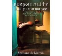 Personality and performance: Foundations for managerial psychology