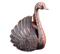 Personality Ashtray with Lid Swan Shaped Ashtray Vintage Animal Ashtray Portable Tray Office Ornaments