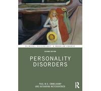 Personality Disorders (Clinical Psychology: A Modular Course)