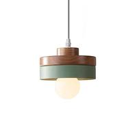 Personality Hanging Light Industrial Pendant Light Small Traditional Chandelier Single Head Scandinavian Suspension Lampe for Bedside Indoor Rustic Teahouse Café