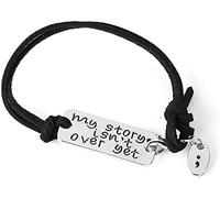 personality Inspirational letter bracelet My Story Isn 't Over Yet bracelet Practical and Fashion