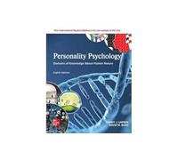 Personality Psychology: Domains of Knowledge About Human Nature ISE