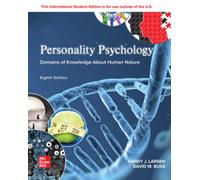 Personality Psychology: Domains of Knowledge About Human Nature ISE