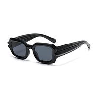 Personality Sunglasses Ripple Legs Concave Shape Hip Hop Sunglasses (1,One Size)