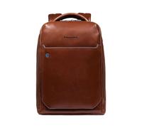 Personalizable Laptop Backpack 14" - male - Piquadro - Backpacks - Brown - ONE SIZE - Bags ONE SIZE