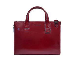 Personalizable laptop bag with iPad® compartment- Rfid and shock absorbing protection - male - Piquadro - Laptop Bags & Cases - Red - ONE SIZE - Bags ONE SIZE