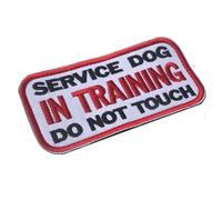 Personalization Pet Service Dog In Training SECURITY PATCH BADGES Therapy Dog PET DO NOT EMOTIONAL SUPPORT Patches For DOG PET Harness Vest,M