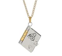 Personalization To My Granddaughter Book Necklace, The Most Beautiful Chapter Book Necklace for Granddaughter Daughter (Granddaughter Book - Mixed Color)