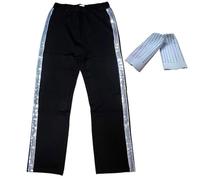 Personalize custom for Michael Jackson Billie Jean Pants Costume with Sock - Black - Mens Medium