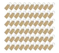 Personalize Sturdy Wood Keyring Accessory Craft Your Own Designs Portable Accessory for Art Lovers and Student Decorative Keychain