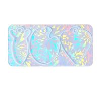 Personalize Your Cup with This Silicone Name Plate Mold Cup Lid Customizations for Keychain Molds with Hole Improve Revenue