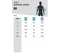 Personalized 24MX Team Softshell with Detachable Sleeves