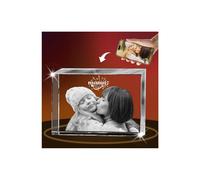Personalized 3D Crystal Photo Frame With Night Light Glass Picture Personalized Hologram Cube Photo Gifts Gift For Christmas Photos Cubes Wedding Anniversary presents