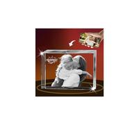 Personalized 3D Holographic Photo Etched Engraved Inside Crystal Using My Photos Christmas Gift Custom Anniversary Birthday Wedding Giftss