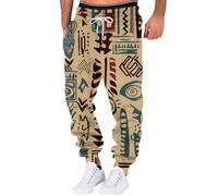 Personalized 3D Sweatpants Men's/Women's Custom African Tribal Ethnic Prints Sweatpants Jogger Pants, Add Text/Image/Logo