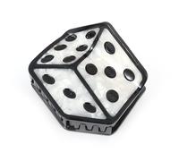 Personalized Acetate Las Vegas Gaming,Dice Holiday Hair Claw Clip 1 Piece