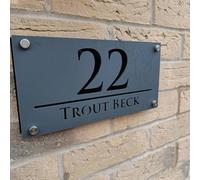 Personalized Acrylic 3d Modern House Number Sign for Outside,wall Mounted Address Plaques for House Numbers,house Warming Gifts (15X28cm)