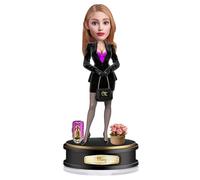 Personalized Acrylic Desktop Standee,Custom 2d Standing Figure with Photo, Funny and Unique Gift for Graduation, Birthday, Holidays, Or Office Desk Decor (Women)