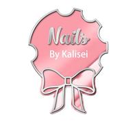 Personalized Acrylic Nail Photo Props, Custom Nail Picture Props Backgrounds for Nail Artist Gifts, Prop For Nail Techs, Nail Props with Social Media Salon Nail Art Display Plate (A-Pink)