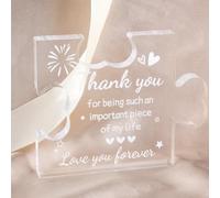 Personalized Acrylic Plaque, Thank You Acrylic Ornaments, Thank You Gifts, Unique Puzzle Shape, Gifts for Mom's Birthday, Gifts for Women