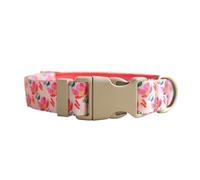 Personalized Adjustable Custom Engraved Dog Collar ， Customized ID Nameplate Puppy Collars ，for Small Large Dogs large dog collar(Pattern 2,S for neck 31-41cm)