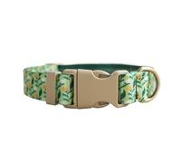 Personalized Adjustable Custom Engraved Dog Collar ， Customized ID Nameplate Puppy Collars ，for Small Large Dogs large dog collar(Pattern 1,S for neck 31-41cm)