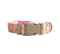 Personalized Adjustable Custom Engraved Dog Collar ， Customized ID Nameplate Puppy Collars ，for Small Large Dogs large dog collar(Pattern 27,S for neck 31-41cm)