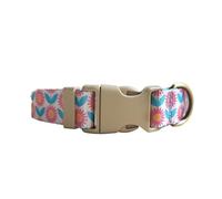 Personalized Adjustable Custom Engraved Dog Collar ， Customized ID Nameplate Puppy Collars ，for Small Large Dogs large dog collar(Pattern 12,S for neck 31-41cm)