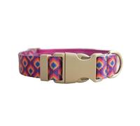 Personalized Adjustable Custom Engraved Dog Collar ， Customized ID Nameplate Puppy Collars ，for Small Large Dogs large dog collar(Pattern 25,S for neck 31-41cm)
