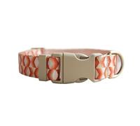 Personalized Adjustable Custom Engraved Dog Collar ， Customized ID Nameplate Puppy Collars ，for Small Large Dogs large dog collar(Pattern 21,S for neck 31-41cm)