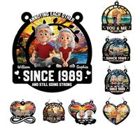 Personalized Annoying Each Other Since Suncatcher, Funny, Wedding Keepsake, Annoying Each Others Since and Still Going Strong Couple SunCatcher, for Friends, Couples, Family Suncatcher Gifts