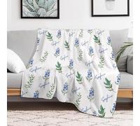 Personalized Baby Blanket with Name & Birth Flower - Custom Newborn Gift, Ultra Soft Receiving Blanket & Nursery Decor for Girls and Boys