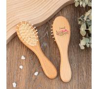 Personalized Baby Hair Brush,Custom Wooden Baby Brush,Personalized Wooden Baby Brush with Name,Custom Baby Gifts (1pcs)