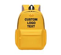 Personalized Backpack with Text and Logo for Kids, Custom School Bag with Logo Or Text Color1
