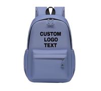 Personalized Backpack with Text and Logo for Kids, Custom School Bag with Logo Or Text Color6
