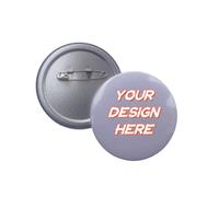 Personalized Badges Custom Pins Button Badge Add Your Design for Wedding Party Graduation Gift 1-1000PCS (4.5cm)