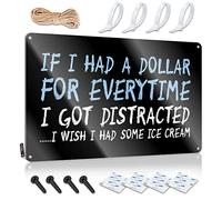 Personalized Bar Signs If I Had A Dollar For Everytime Tin Sign Funny House Decor Tin Signs Warning(30X40CM)