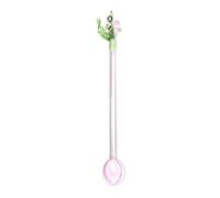 Personalized Bells Orchids Flower Stirring Rod Spoon Cake, A